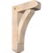 Ekena Millwork Thorton Craftsman Smooth Bracket w/ Offset Brace, Douglas Fir, 7 1/2"W x 24"D x 36"H BKT0806X24X36THR04SDF - alternate 1